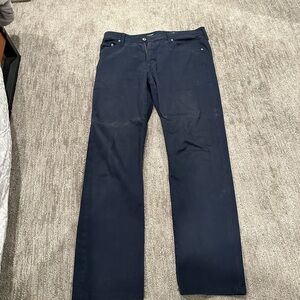 Ag Everest slim straight chino cobalt